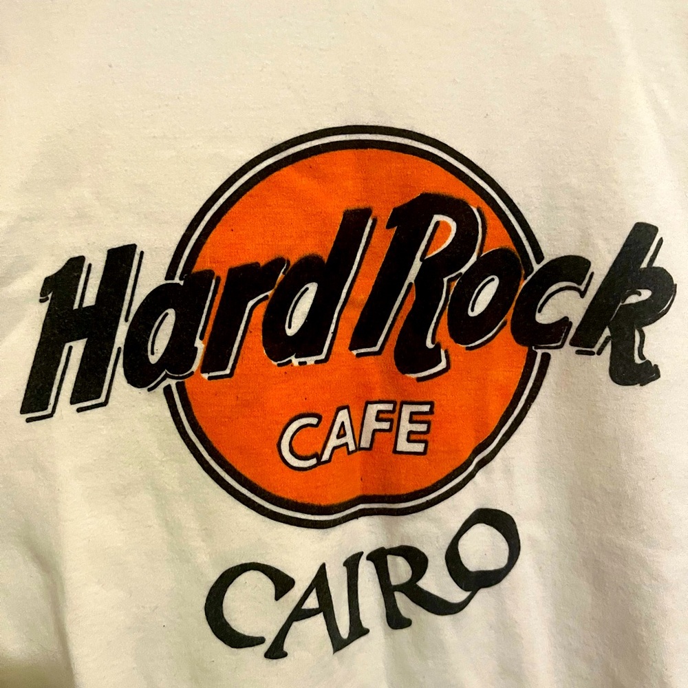 Excellent Hard Rock Cafe Cairo T Shirt